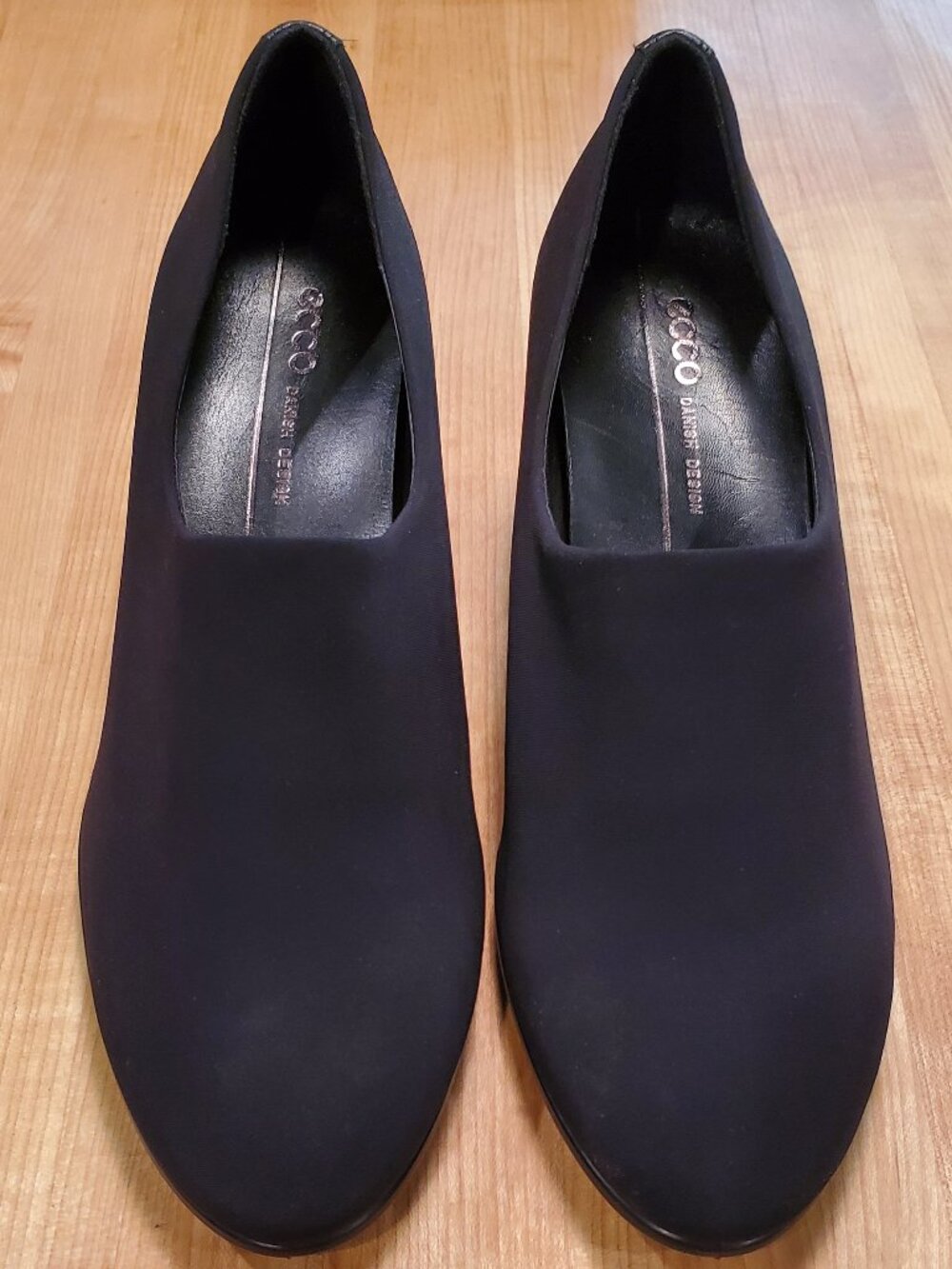 ECCO Women's Shape 55 Plateau Shootie Platform Pump Black EU 39 US Size 8.5M NEW